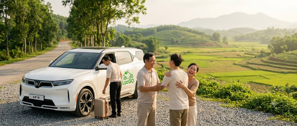 Hành khách LạcGO trở về bên gia đình